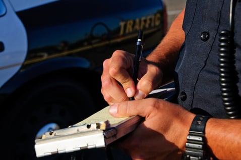 emergency response police paperwork